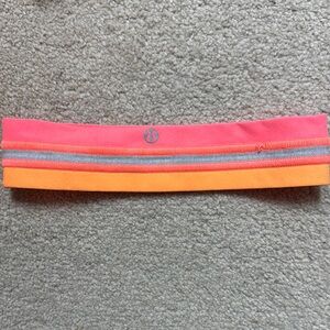 lululemon athletica Pink and Orange Headband